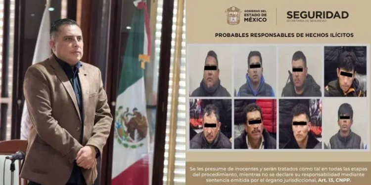 Detienen a nueve por el homicidio de Erik Galicia Ortiz; primer regidor de Texcoco