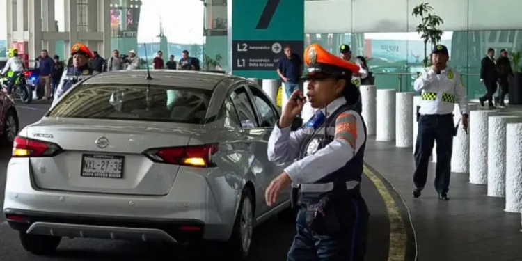 Con operativo, buscan mejorar movilidad y seguridad en el AICM