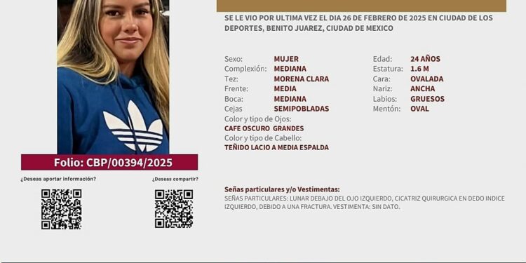Caso María Camila Díaz Grajales genera cooperación entre México y Colombia