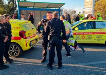 Palestino arrolla a multitud en parada de autobús en Israel, suman 10 heridos