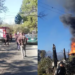 Bloqueo en la Picacho – Ajusco: Pobladores de predios irregulares provocan incendio