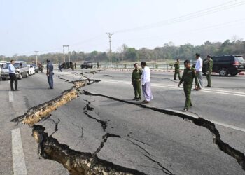 Más de mil 600 muertos por sismo en Myanmar y cifra sigue creciendo