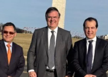 Ebrard viaja a Washington por tercera vez para frenar aranceles a acero y aluminio