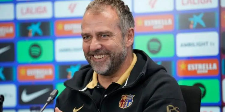 Flick destaca la importancia del partido pendiente del Barcelona ante Osasuna