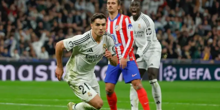 Real Madrid pega primero en el derbi madrileño de la Champions