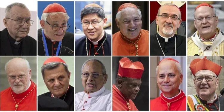 Progresistas y conservadores, la lista de 12 ‘papables’ para sustituir a Francisco