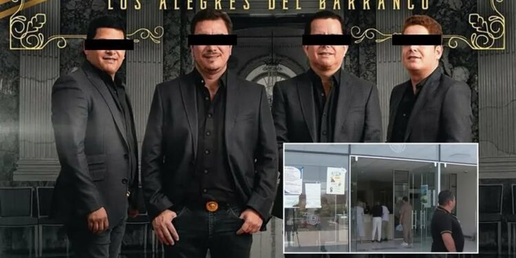Vinculan a proceso a Los Alegres del Barranco por apología del delito