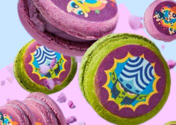 Llegaron a Nutrisa los macarrones inspirados en Las Chicas Superpoderosas