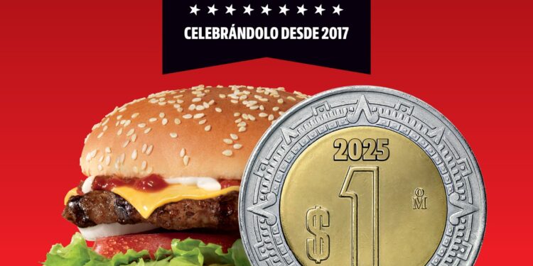 ¡Ya todos esperamos esta promo de a peso! que sólo Carl´s Jr puede ofrecer