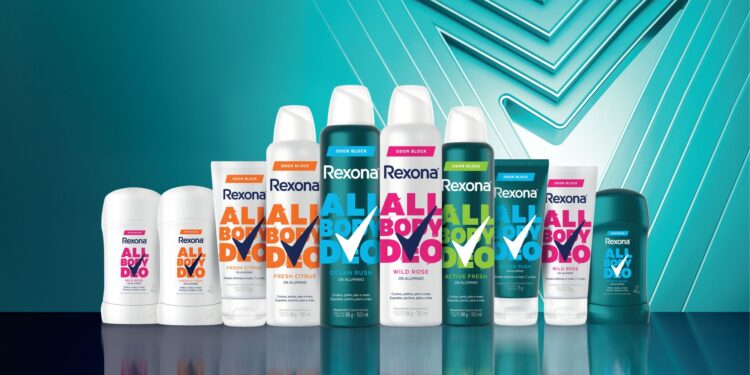 Unilever lanza en México Rexona All Body Deo, portafolio compuesto por desodorante en barra, crema y spray