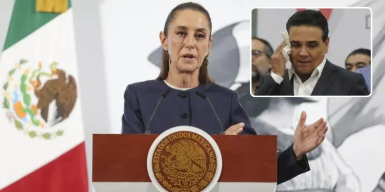 Corresponde a FGR informar sobre orden de captura contra Aureoles: Sheinbaum