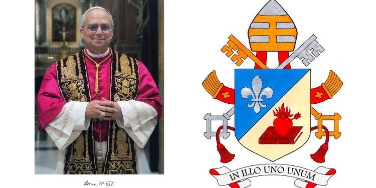 Revelan escudo de armas y lema del Papa León XIV; te explicamos qué representa