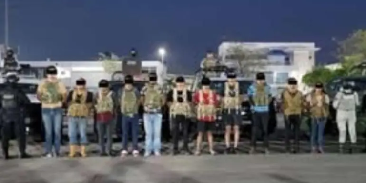 Desarticulan banda delictiva en Tabasco; aseguran armas y drogas