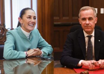Sheinbaum y primer ministro de Canadá dialogan sobre economía