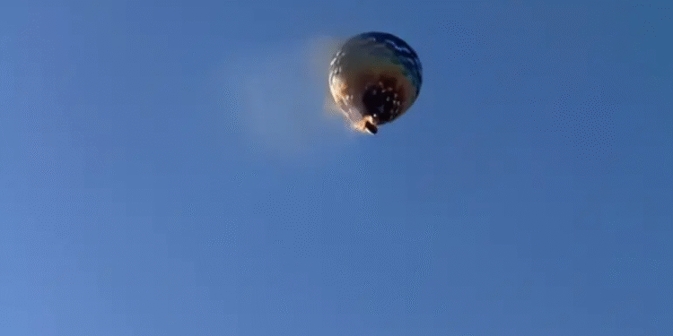Cae globo aerostático y mueren 8 personas en Brasil