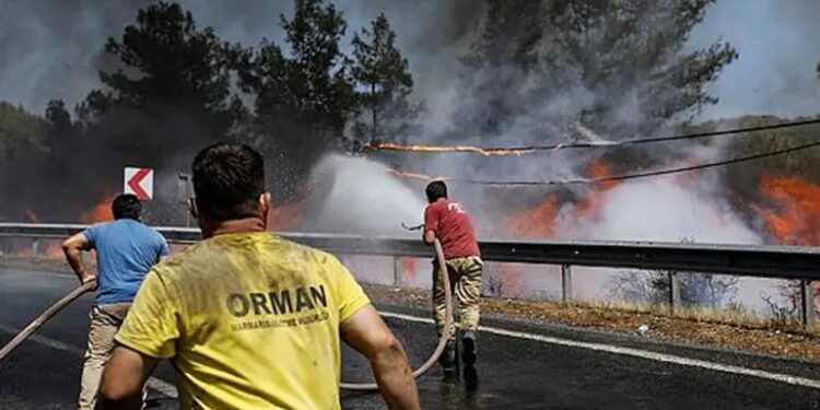 Más de 50 mil personas evacuadas en Turquía por incendios forestales