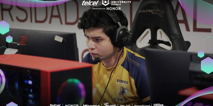 Borregos del Tec de Monterrey y Tigres de la Universidad Autónoma de Nuevo León, dos de los equipos que disputarán las finales de Telcel UNIVERSITY ESPORTS presentado por HONOR