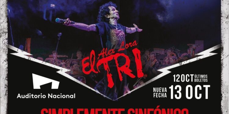 El Tri confirma nueva fecha de su show Simplemente Sinfónico en el Auditorio Nacional