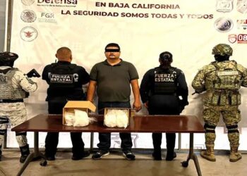 Narcos ocultaron una tonelada de metanfetamina en Baja California