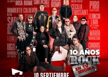Sabo Romo e invitados celebran “10 años de Rock en tu idioma” en el Auditorio Nacional